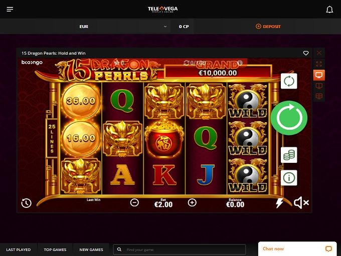 Televega online casinos
